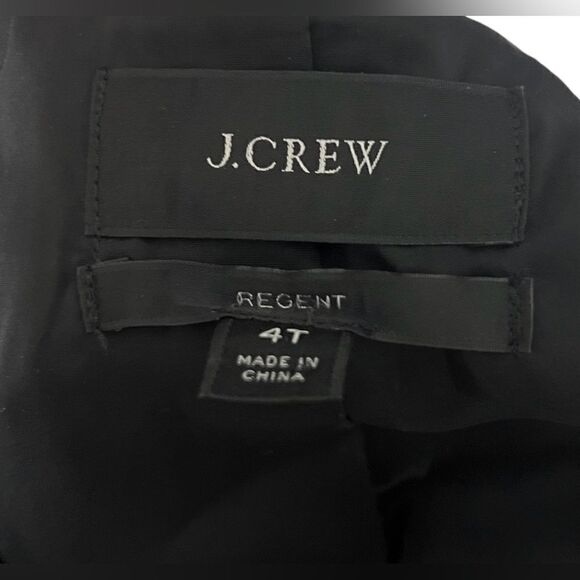 J.Crew Women's $198 Tall Regent Blazer Four-Season Stretch Black Size 4T K5966 - Picture 4 of 5